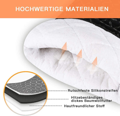 Ofenhandschuhe, Topflappen, Topfhandschuhe (4er Set), Backhandschuhe