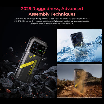 HOTWAV Hyper 7 5G Smartphone (20GB RAM+256GB Storage): 280LM camping light, 10800mAh