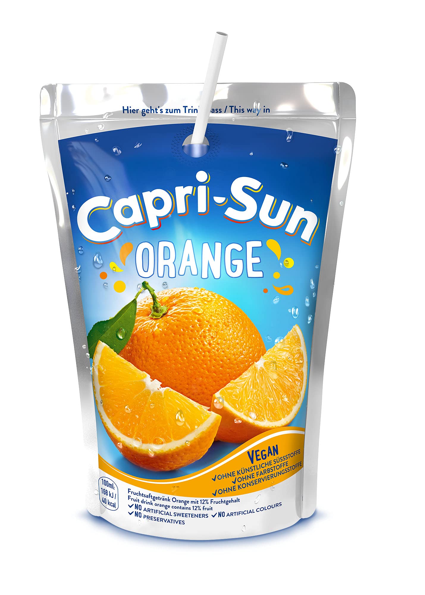 Capri-Sun mit fruchtiger Orange (10x 200ml)