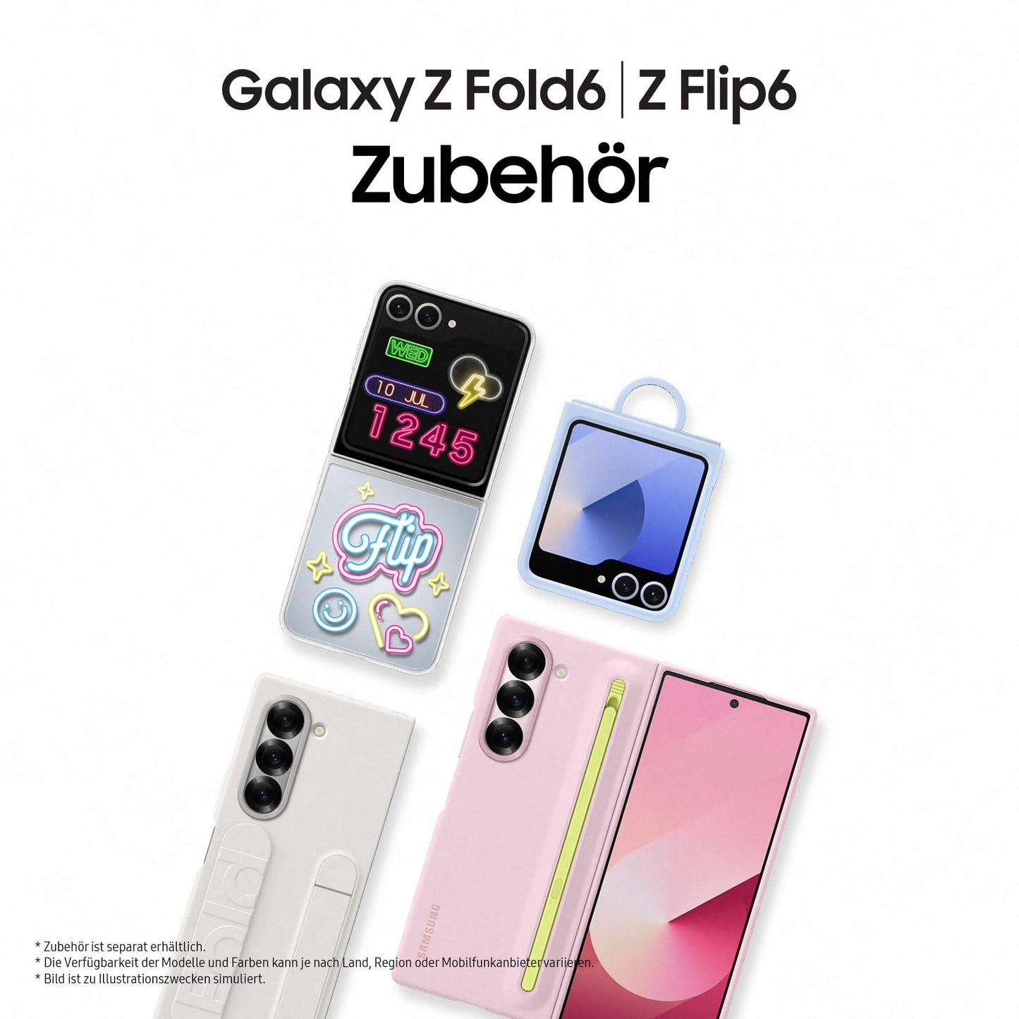 Samsung Galaxy Z Fold6 AI-Smartphone mit Garantie: 256GB Speicher, 50MP Kamera