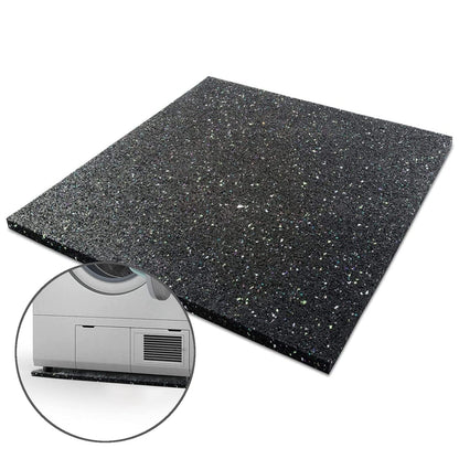 Floordirekt anti-vibration mat (60x60cm) | Rubber mat for washing machine, sound insulation