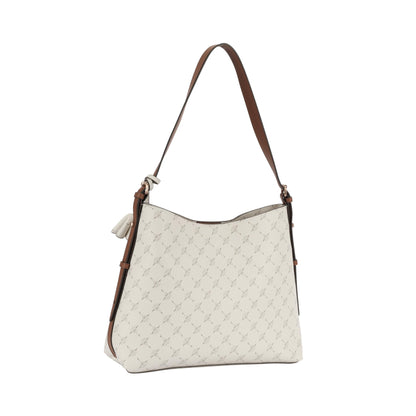 JOOP! 'Hobo Bag Cortina 1.0 Maddy' for women with magnetic closure | Beige-Brown 