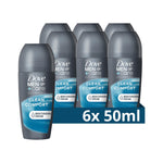 Dove MEN+care advanced 'Clean Comfort' Anti Perspirant Roll-On (6x50ml)