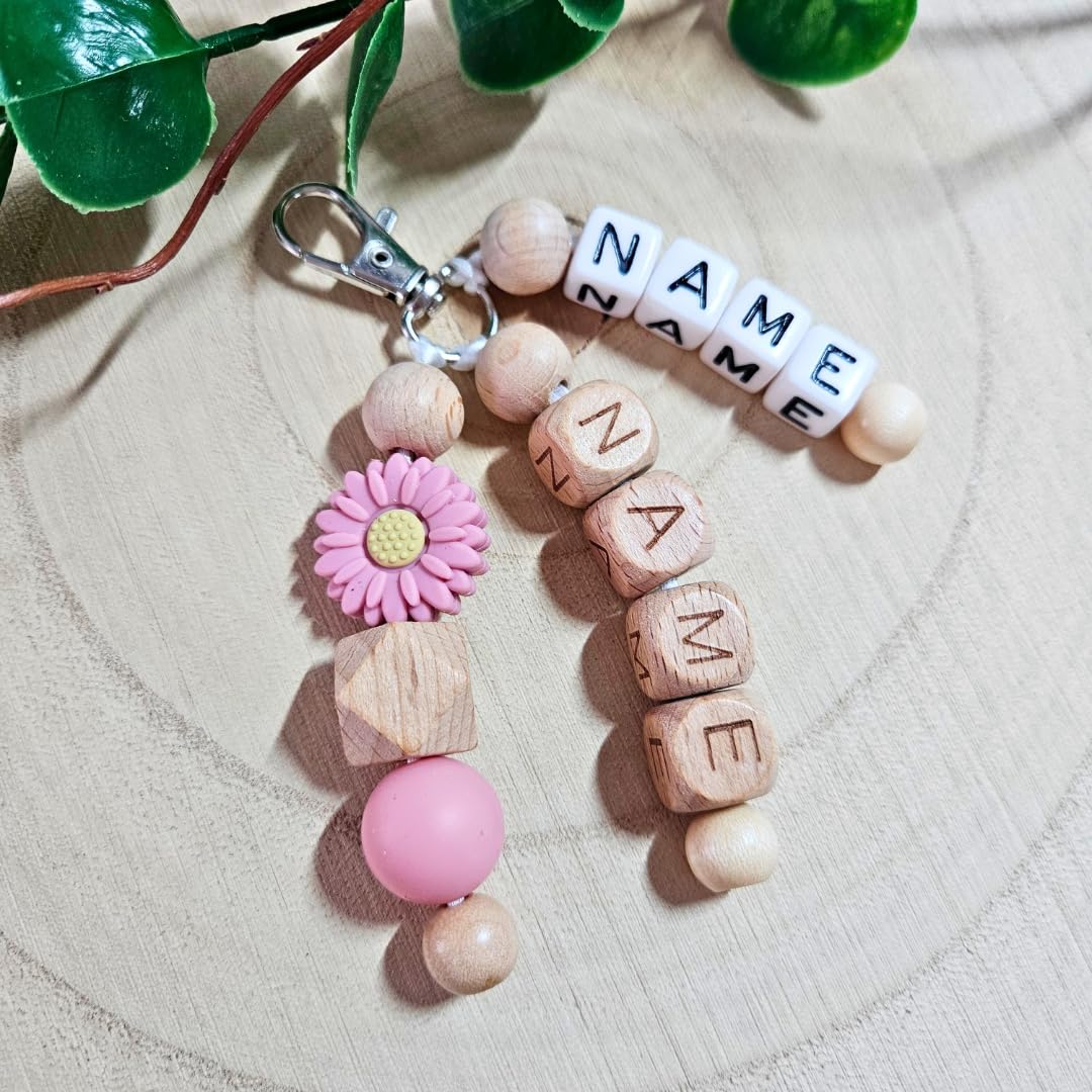 Lovely Schnullerkette: Personalisiertes Baby Geschenk für Mädchen und Junge