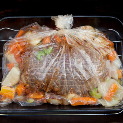 ECOOPTS Ofen Bratbeutel für Truthahn, Huhn, Fleisch, Gemüse (10x - 430x550mm)