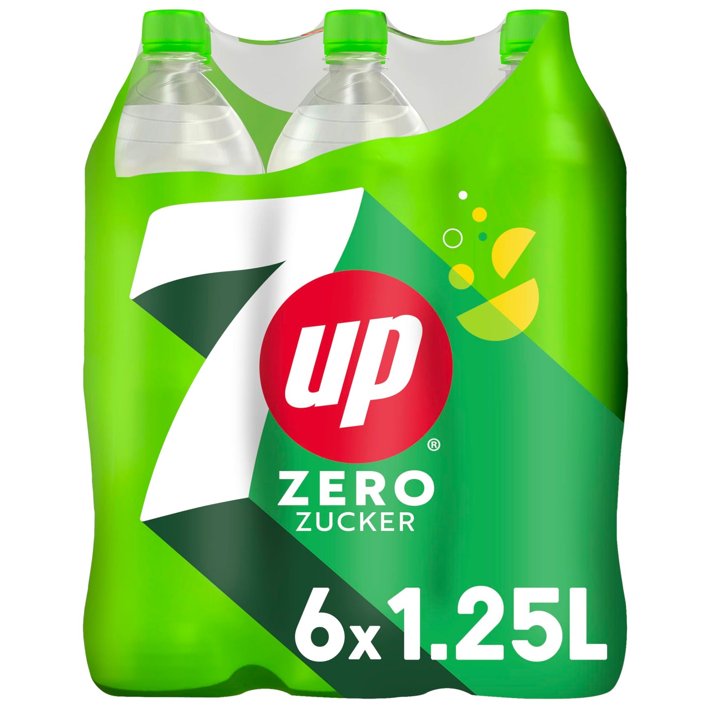 7up ZERO (6x1.25l): Zuckerfreie Limonade mit Zitronen- und Limettengeschmack