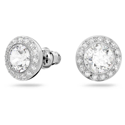 Swarovski 'Una Angelic' jewelry set: elegance in crystal and rhodium