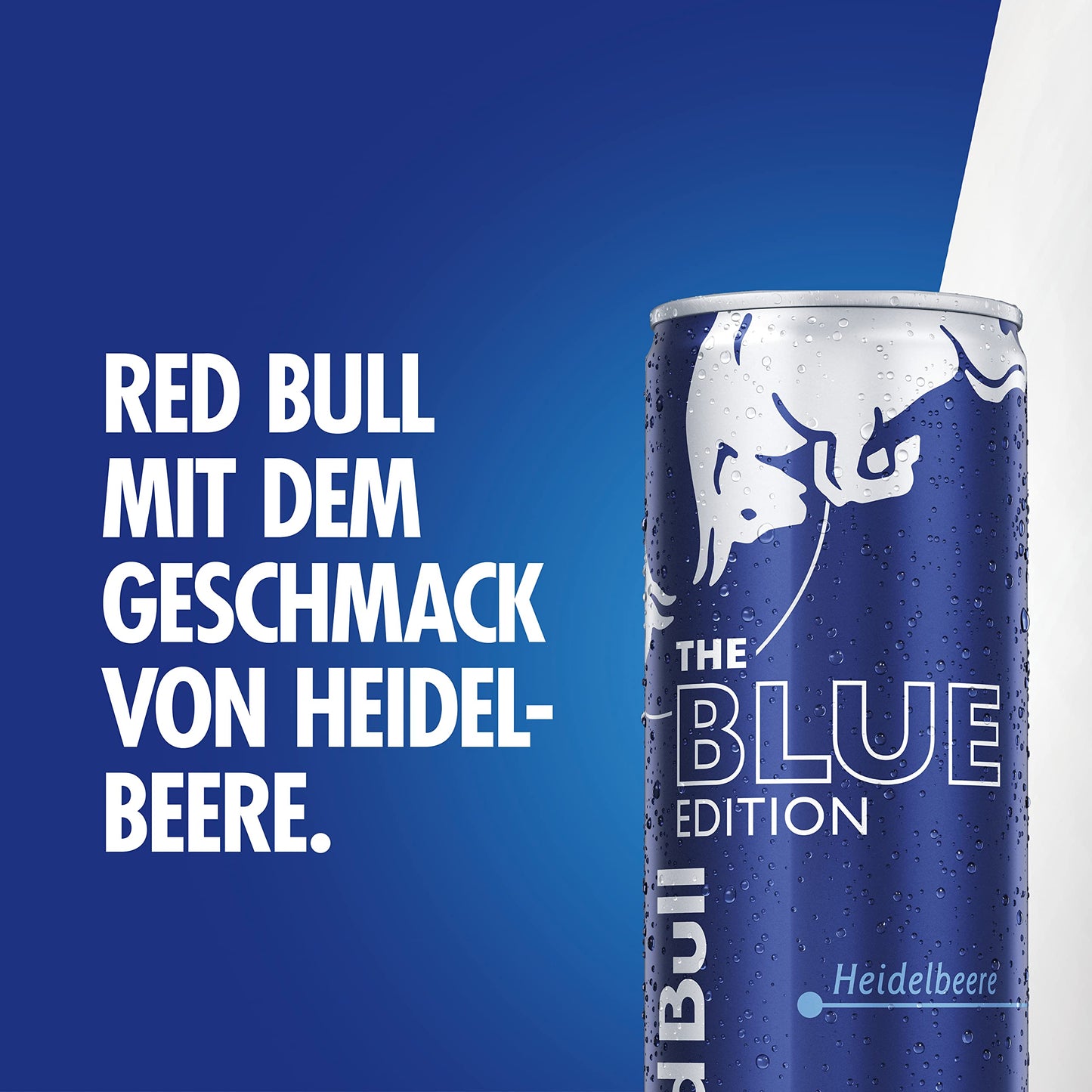 Red Bull Energy Drink 'Blue Edition' (24er-Pack Dosen je 250ml) mit Heidelbeere-Geschmack