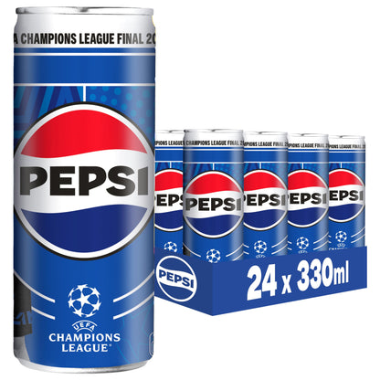 PEPSI COLA - Das Original (24x 0.33l): Koffeinhaltige Cola in der EINWEG Dose
