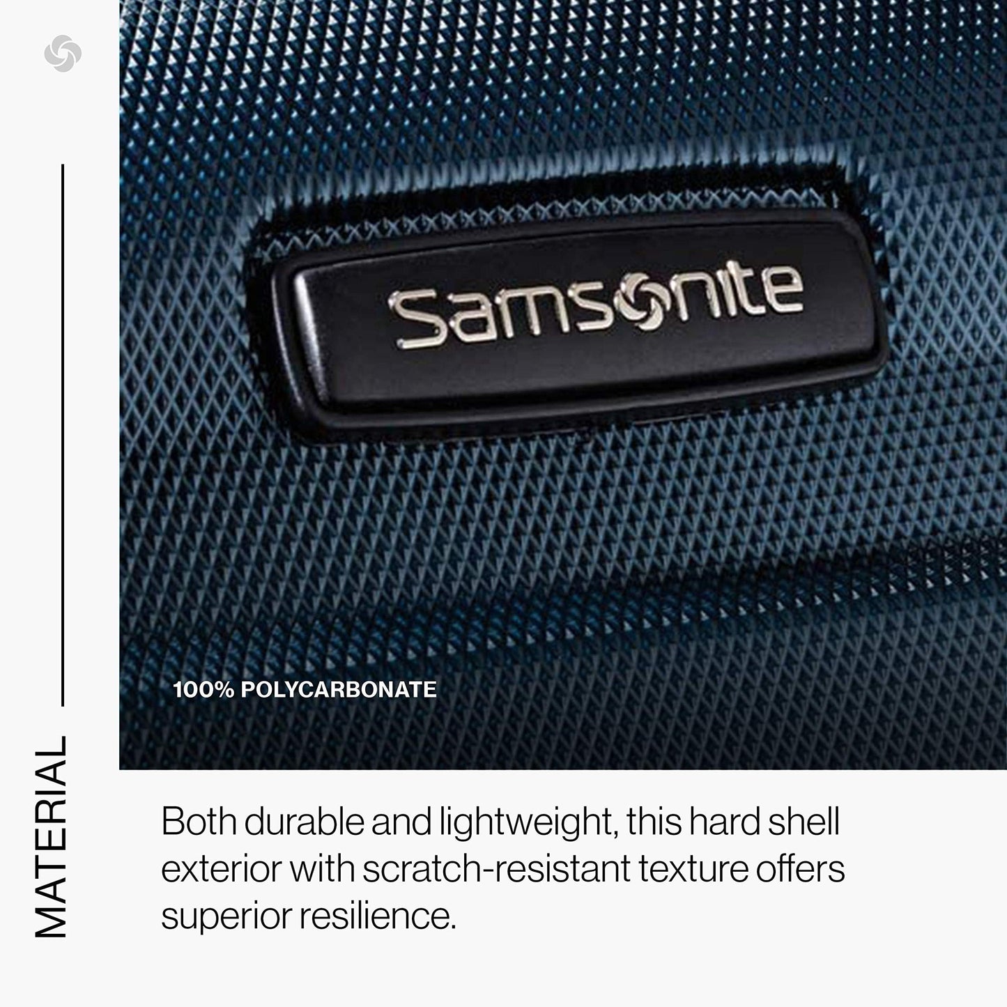 SAMSONITE 'Omni Pc' Hartschalen Reisekoffer-Set mit TSA-Schloss: Erweiterbar