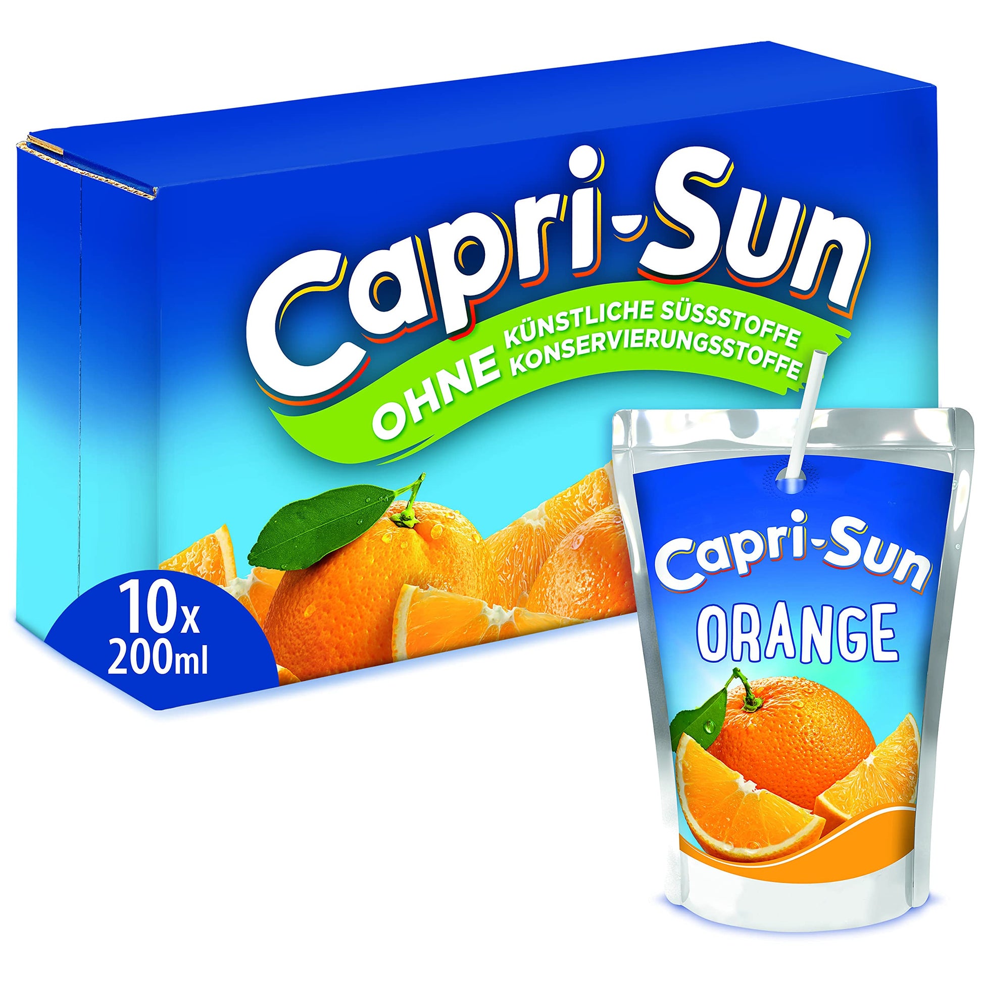 Capri-Sun mit fruchtiger Orange (10x 200ml)