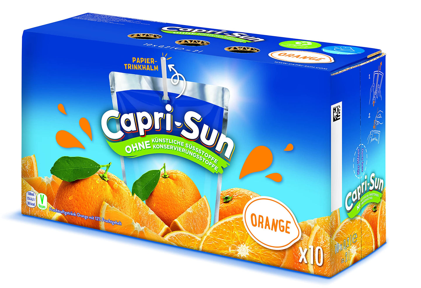 Capri-Sun mit fruchtiger Orange (10x 200ml)