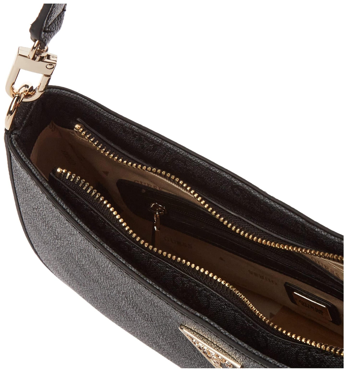 GUESS 'Noelle' Umhängetasche mit Reißverschluss & Kunstleder-Finish