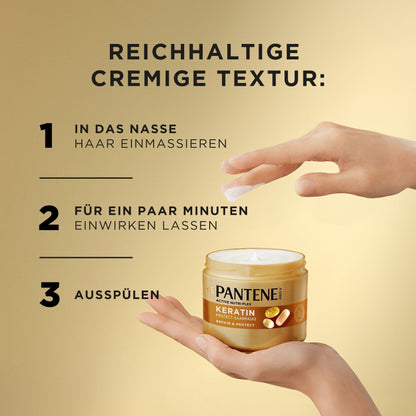Pantene Pro-V XL Repair & Care Keratin Protect Haarmaske (500ml) mit Pro-V Formel & Active Nutri-Plex
