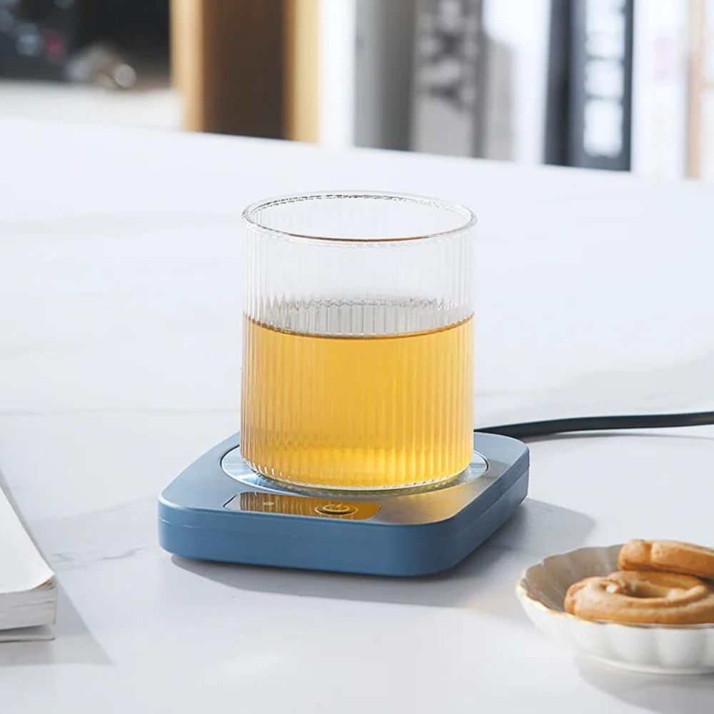USB-Kaffeetassenheizer | elektrischer Getränkewärmer Geschenk-Set t5