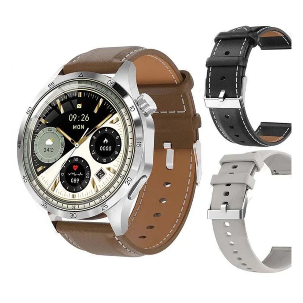 Watch GT4 Pro + Plus NFC Smartwatch: Amoled HD Display | Blutzuckerüberwachung, BT-Anruf, IP68 Wasserdicht (Upgrade Version 2024)6
