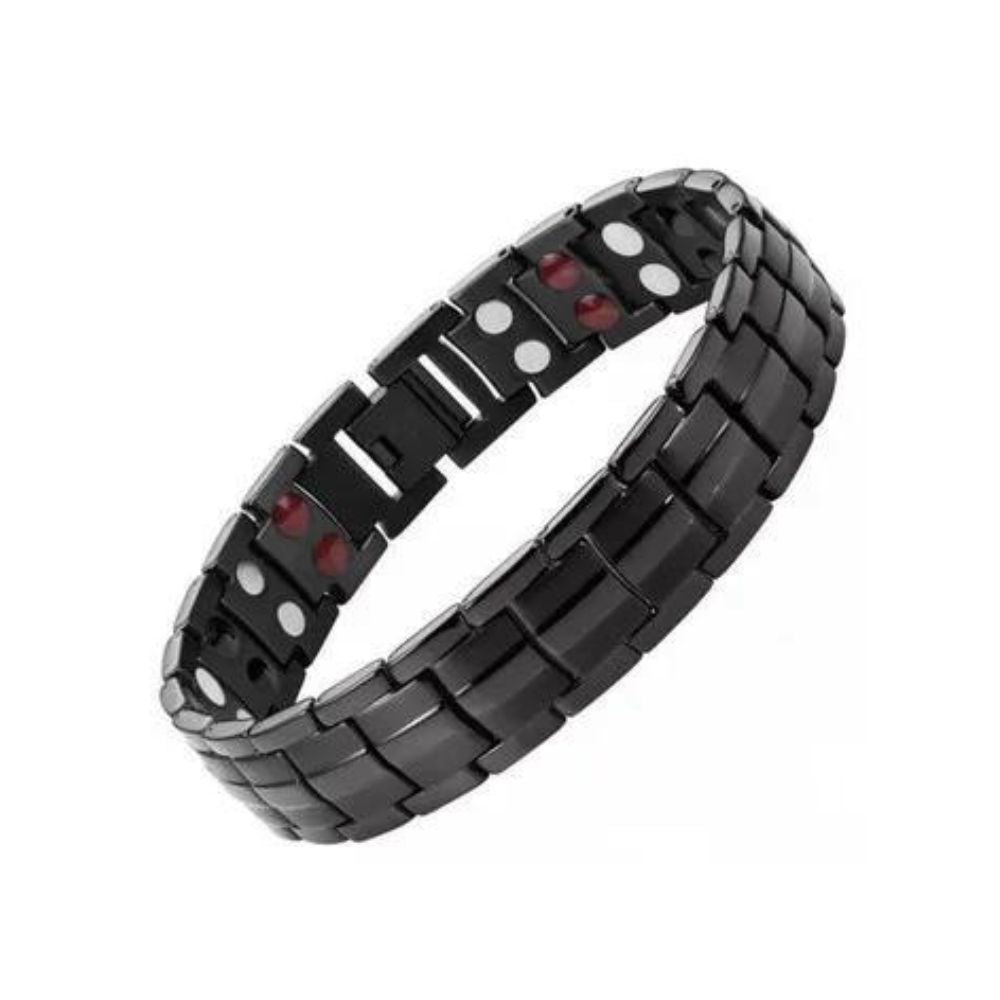 Herren Armband mit Magnettherapie für Gesundheit und Energie 2