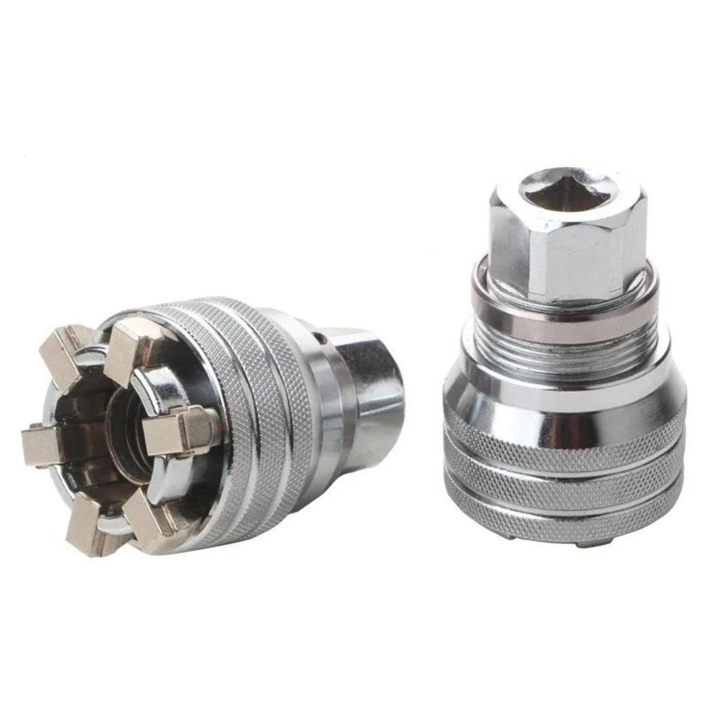 Multifunktionale Universal Super Steckschlüssel | Passend für Standard (10 bis 19mm) - Hülse