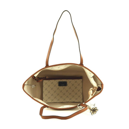 JOOP! 'Shopper Cortina 1.0 Lara' Schulter/Handtasche für Damen | Helles Beige-Braun