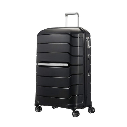 SAMSONITE Flux - Spinner L: Erweiterbarerer Koffer (75 - 99cm/111 Liter) | Schwarz