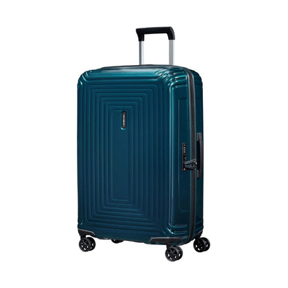 SAMSONITE Neopulse - Spinner M: Reisekoffer (69cm - 74 Liter) | Metallic Blue