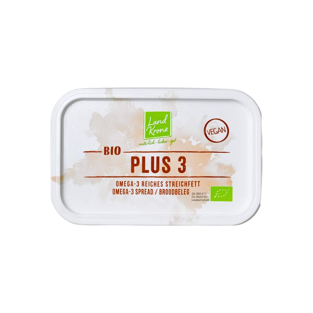 Landkrone Bio Plus 3 spread (6x250g) with rapeseed and walnut oil