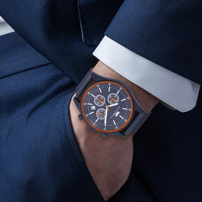 Rhodenwald &amp; Söhne Chronograph men's watch (10010358) with stainless steel bracelet