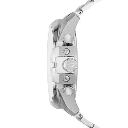 DIESEL Mega Chief Herrenuhr 'DZ4477' mit Quarzwerk (59mm) mit Edelstahlarmband