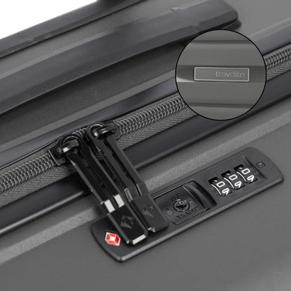 TRAVELITE 'Trient' hard-shell travel suitcase set (2 pieces): sizes L/M, TSA lock