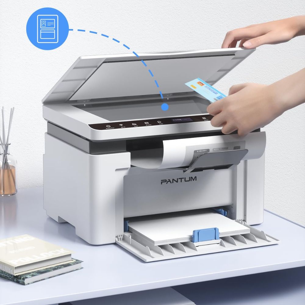 PANTUM (BM2309W) 3-in-1 Multifunction Device | Laser Printer, Scanner, Copier: Wi-Fi, AirPrint