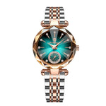 POEDAGAR Luxury Women's Stainless Steel Watch | Elegant, Waterproof, Diamond Style