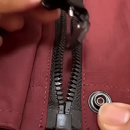 Universal Zipper Reparatur Kit ohne Nähen | Sofortiger Zipper-Ersatz für Jacken, Taschen & Co. (Preview GIF)