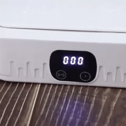 Ultraschallreiniger 400ml | Ultrasonic Reinigungsgerät 18W: 360 Grad Tiefreinigung (Preview GIF)