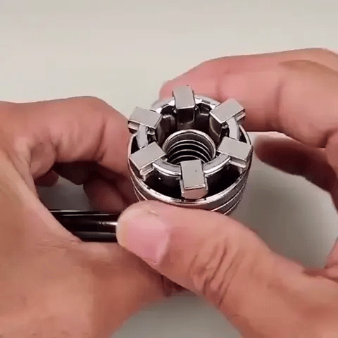 Multifunktionale Universal Super Steckschlüssel | Passend für Standard (10 bis 19mm) - Preview GIF